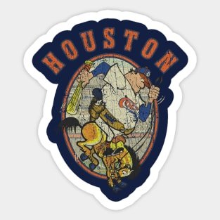 Houston Colt .45s 1962 Sticker